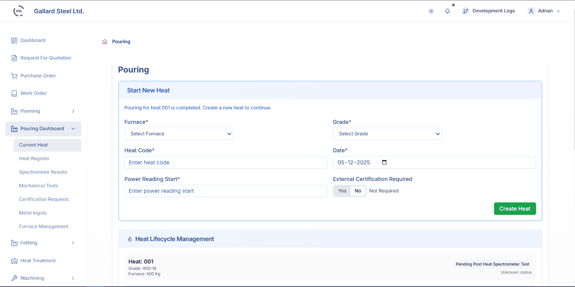 Process Flow Automation ERP