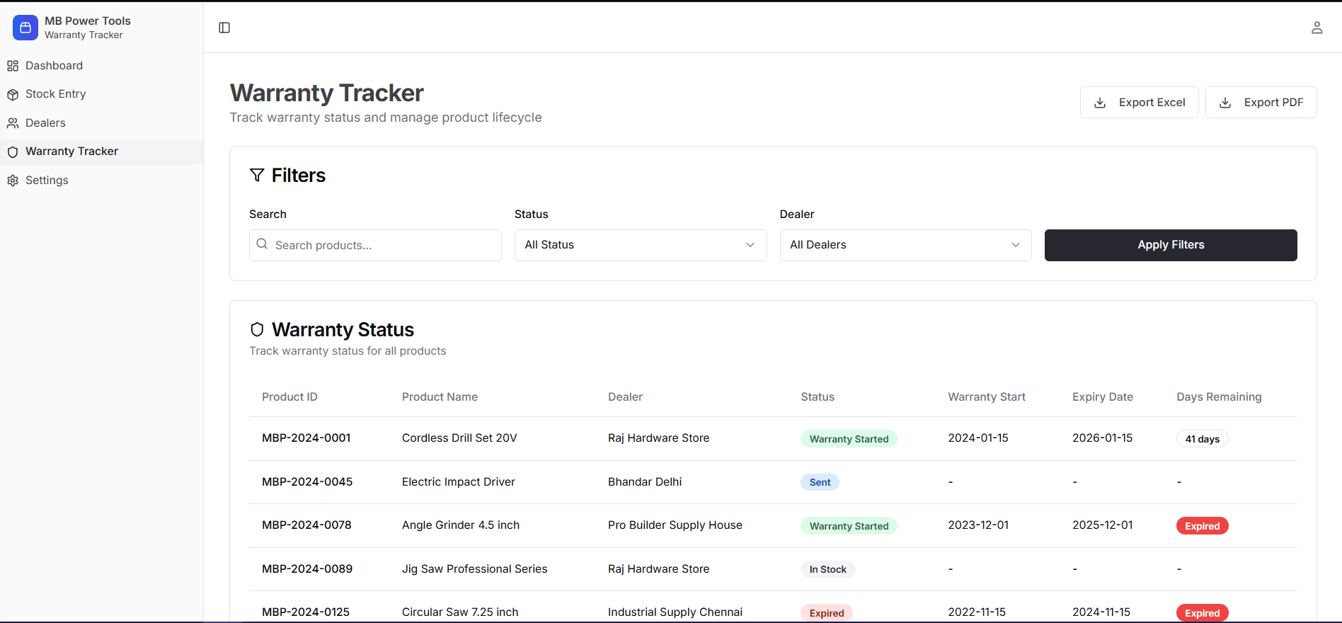 After-Sales Support System