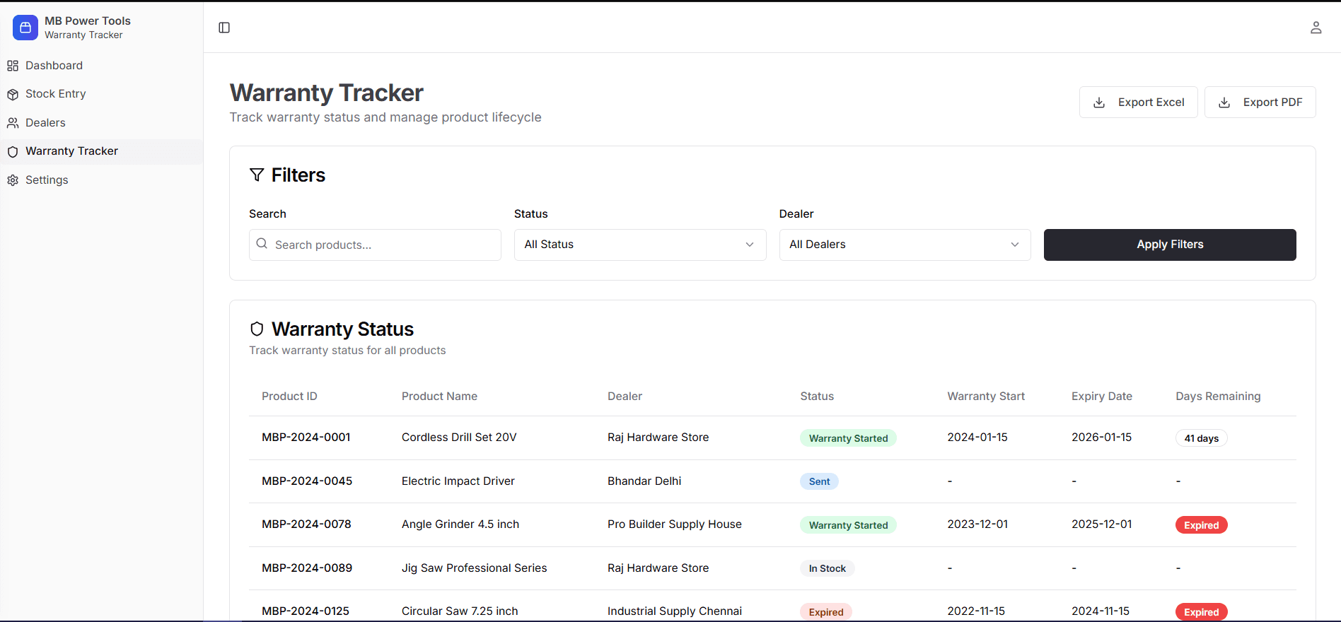 After-Sales Support System